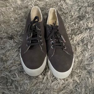 Superga platform shoes, worn once